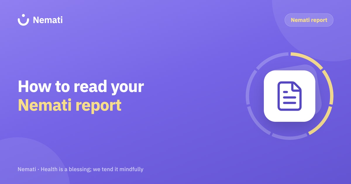 Illustration: How to Read Your Nemati Report Before Your Doctor Visit